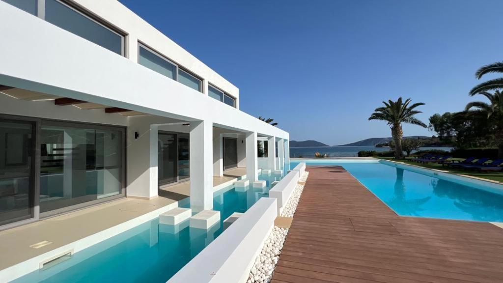 Leblanc Luxurious Beachfront Villa, Gcollectiongr Ermioni Exterior photo