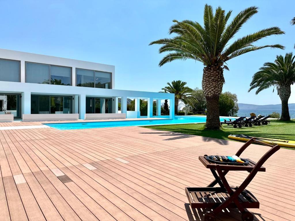 Leblanc Luxurious Beachfront Villa, Gcollectiongr Ermioni Exterior photo